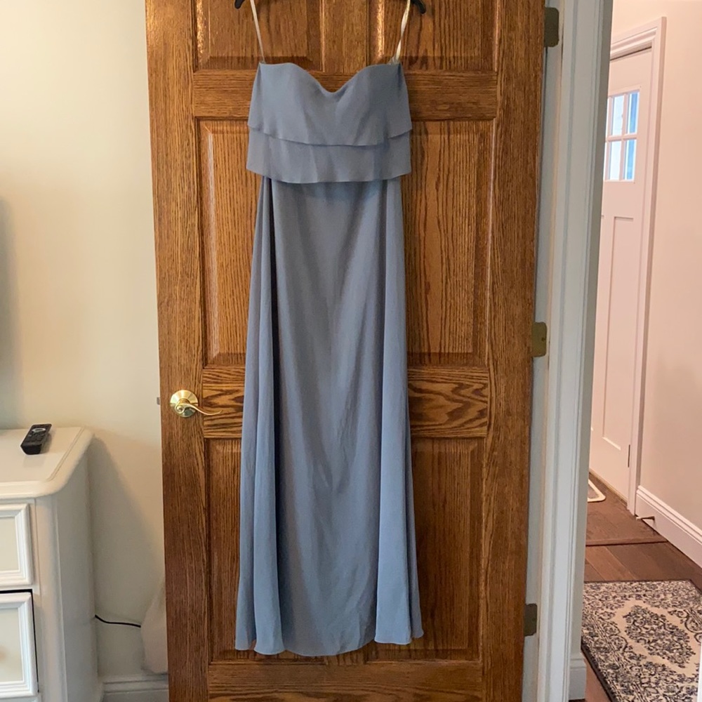 Jenny Yoo Olivia Dress - Mayan Blue